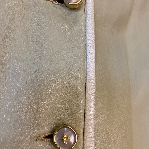 Bonnie Cashin Sills Leather Swing Coat Jacket - Picture 2 of 16